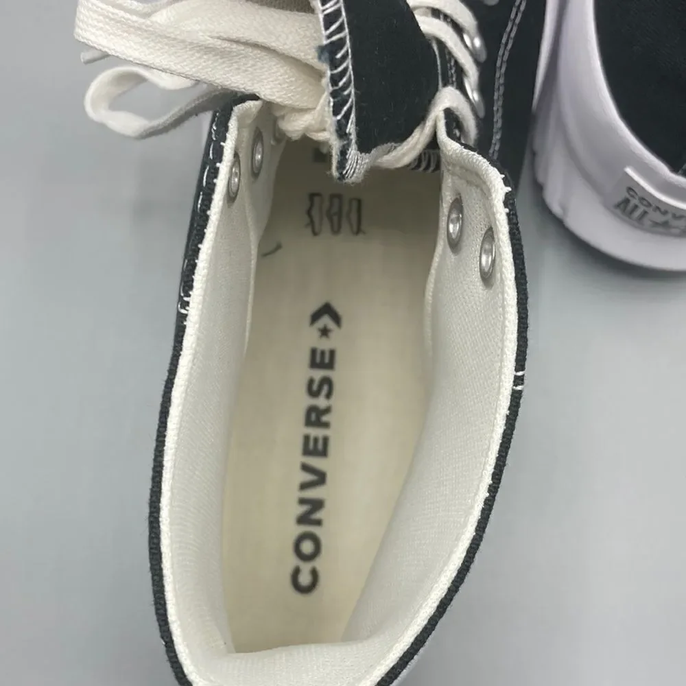 CONVERSE Chuck Taylor ⭐️ All Star ⭐️ Black White High Top Sneaker Shoes Size 9 - Picture 5 of 8